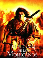 Cartel de El último de los mohicanos