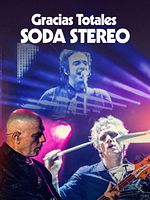 Cartel de Gracias totales | Soda Stereo