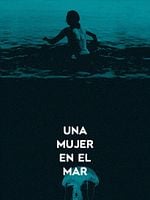 Cartel de Una mujer en el mar