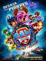 Cartel de Paw Patrol: La súper película