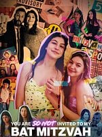 Cartel de ¡No estás invitada a mi bat mitzvá!