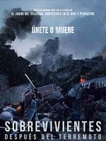Cartel de Sobrevivientes. Después del Terremoto