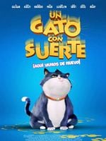 Cartel de Un gato con suerte