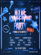 Cartel de HYBE Cheering Party