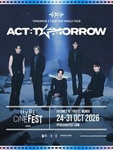 Cartel de TOMORROW X TOGETHER World Tour 'ACT : Tomorrow'
