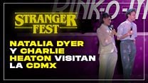 imagen de 'Stranger Things' - Visita de Natalia Dyer y Charlie Heaton