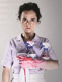 La muchacha que limpia