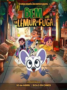 imagen de Primer Tráiler Oficial de 'Bem, un lémur en fuga'