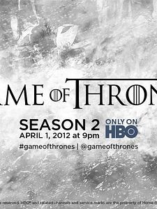 Cartel de Game of Thrones Temporada 2