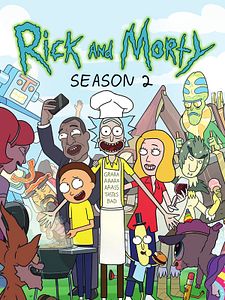 Cartel de Rick y Morty Temporada 2