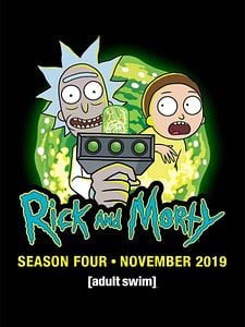 Cartel de Rick y Morty Temporada 4