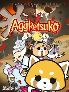 Cartel de Aggretsuko Temporada 3