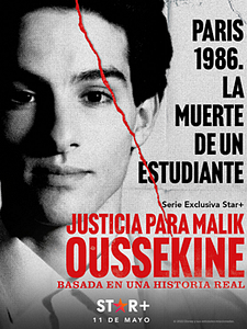 Cartel de Justicia para Malik Oussekine Temporada 1