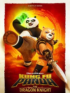 Cartel de Kung Fu Panda: El guerrero dragón Temporada 1