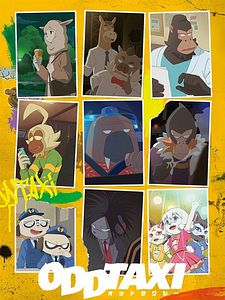 Cartel de OddTaxi Temporada 1
