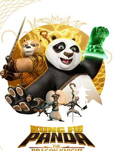 Cartel de Kung Fu Panda: El guerrero dragón Temporada 2