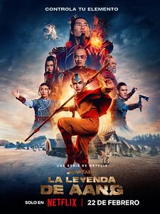 Cartel de Avatar: La leyenda de Aang (2024) Temporada 3