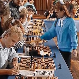 Foto La reina del ajedrez