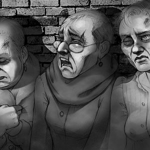 Foto Flores bajo el hielo