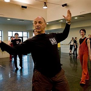 Foto Wainrot, tras bambalinas