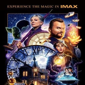 Foto La casa con un reloj en sus paredes