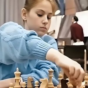 Foto La reina del ajedrez