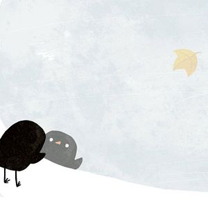 Foto The Little Bird and the Leaf