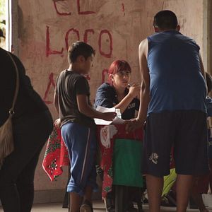 Foto Las brigadistas