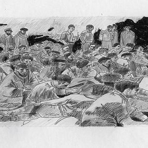 Foto Flores bajo el hielo