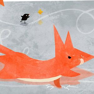 Foto The Little Bird and the Leaf