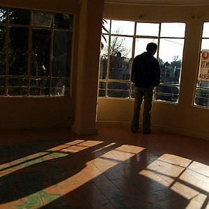 Foto Párpados azules