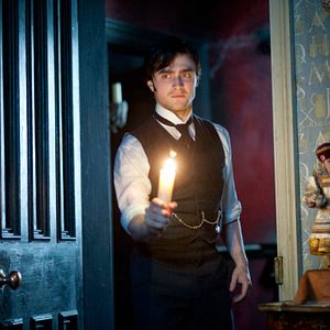 Foto La dama de negro