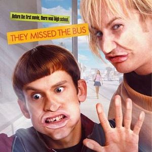 Foto Una joven pareja de idiotas