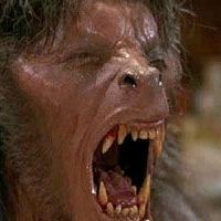 Foto Un hombre lobo americano en Londres