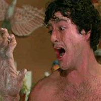 Foto Un hombre lobo americano en Londres