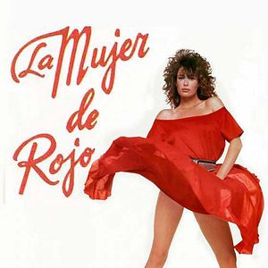 Foto La chica de rojo