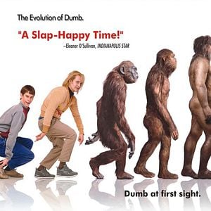 Foto Una joven pareja de idiotas