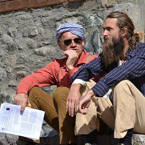 Foto Análisis de sangre azul