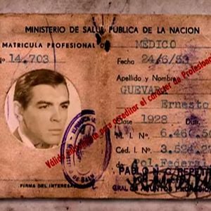 Foto La huella del dr. Ernesto Guevara
