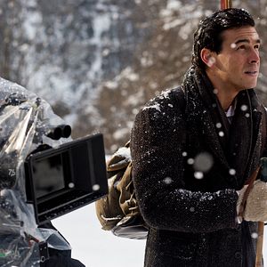 Foto Palmeras en la nieve