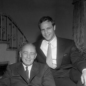 Foto Conversando con Marlon Brando
