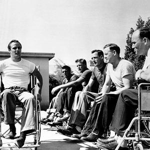 Foto Conversando con Marlon Brando