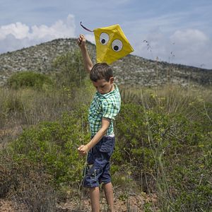 Foto Un día perfecto para volar