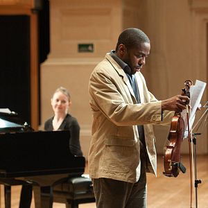 Foto El profesor de violín