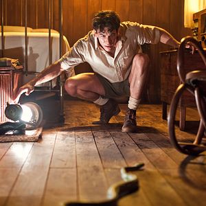 Foto Palmeras en la nieve