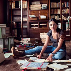 Foto Palmeras en la nieve