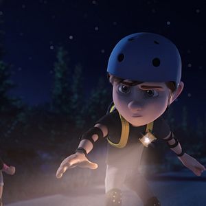 Foto Una familia espacial