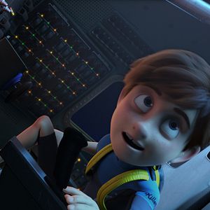 Foto Una familia espacial