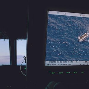 Foto Fuego en el mar