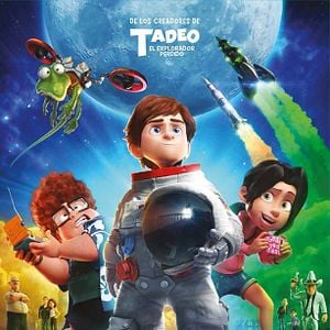 Foto Una familia espacial